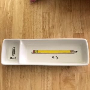 Rae Dunn Stash/write desk tray NWOT
